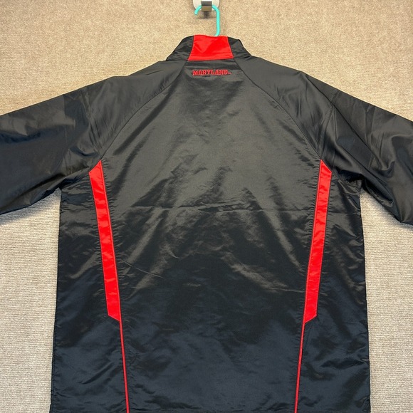 Maryland Terrapins Women's Basketball Jacket Size Medium Full Zip Under Armour - Picture 12 of 13